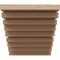 Ekena Millwork 11"W x 11"D x 11"H Wide Landon Rough Cedar Woodgrain TimberThane Corbel, Primed Tan CORUR11X11X11LANRCPR - alternate 4